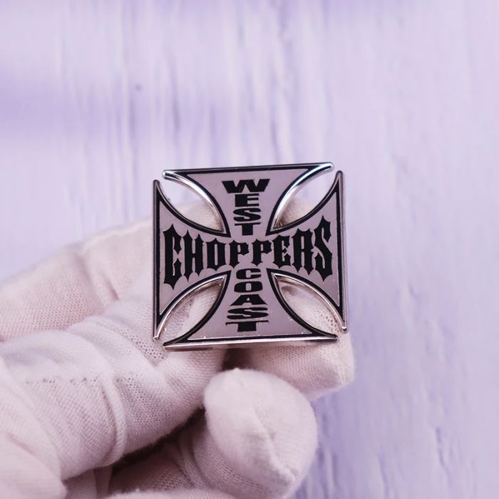 Значок Мальтийский крест West Coast Choppers
