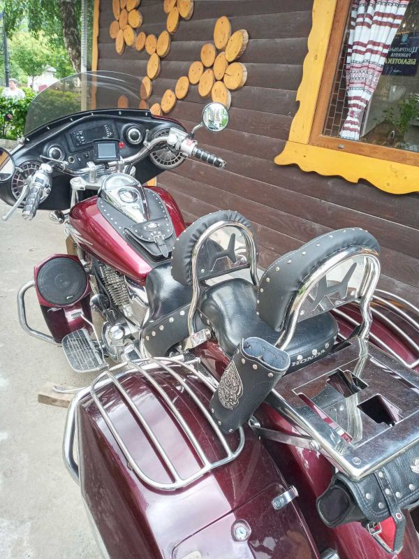 Накладка на бак  honda vtx1300