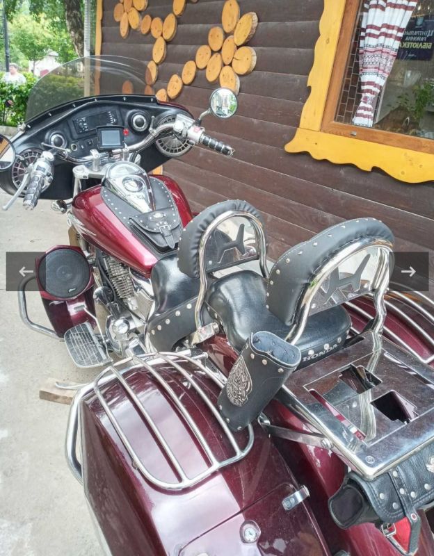 Накладка на бак honda vtx1300 патріот